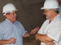 Prefeito e vereadores vistoriam obras da nova sede do Legislativo